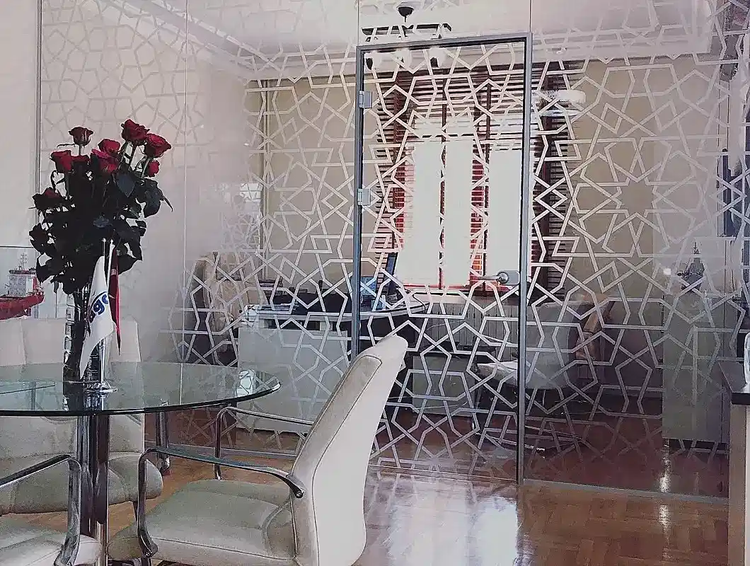 Ekoline Sistem Hoppe Kapılı Cam Bölme