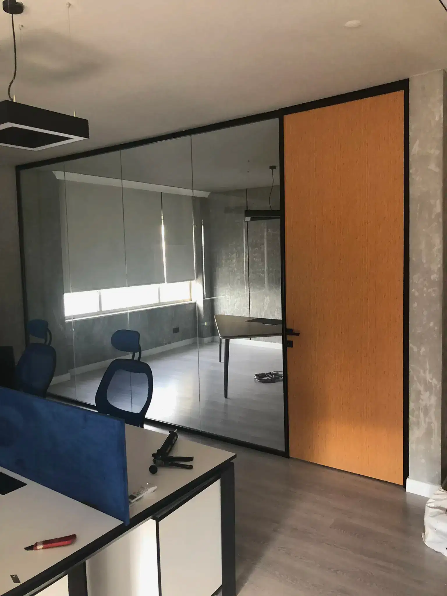 Proline Serisi Laminat Kapı Entegreli Ofis Bölme Sistemleri